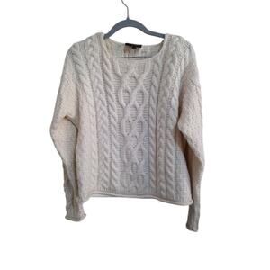 Women's Carraig Donn 100% Merino wool sweater Size Small